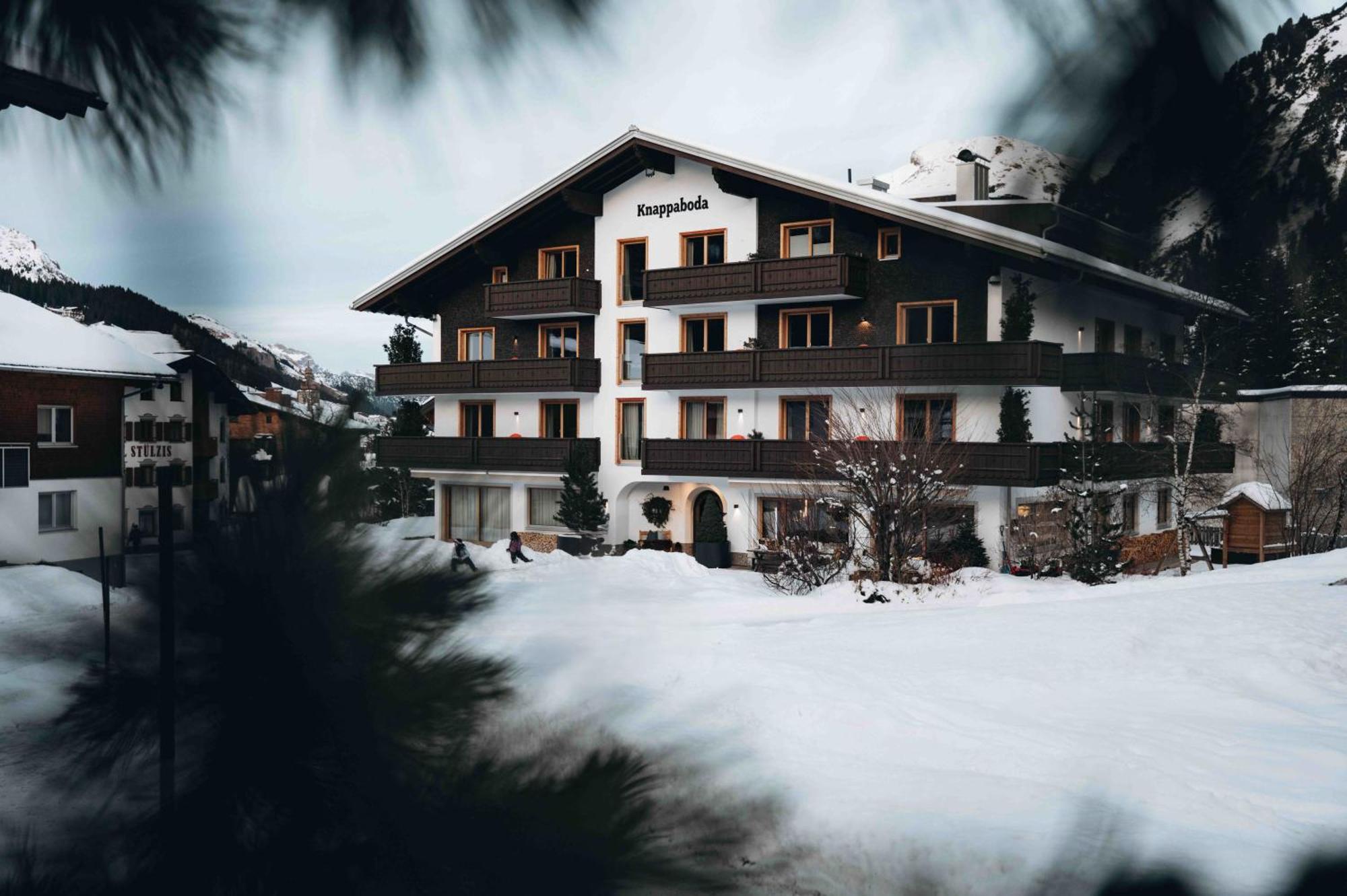 Appart Hotel Knappaboda 레흐암 아르베르크 외부 사진